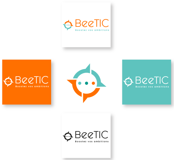 Le logo et la charte graphique sont des éléments essentiels à l'identité visuelle d'une entreprise. Ensemble elles constituent l'identité de BeeTIC.